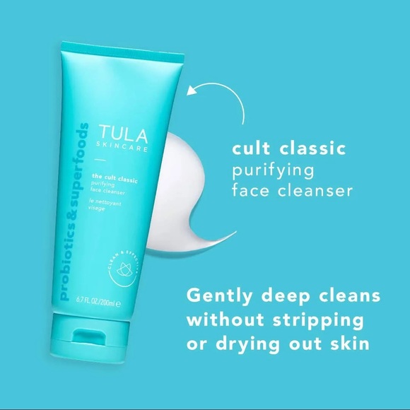 TULA “Cult Classic” NWT Purifying Face Cleanser - 6.7oz - Picture 6 of 6